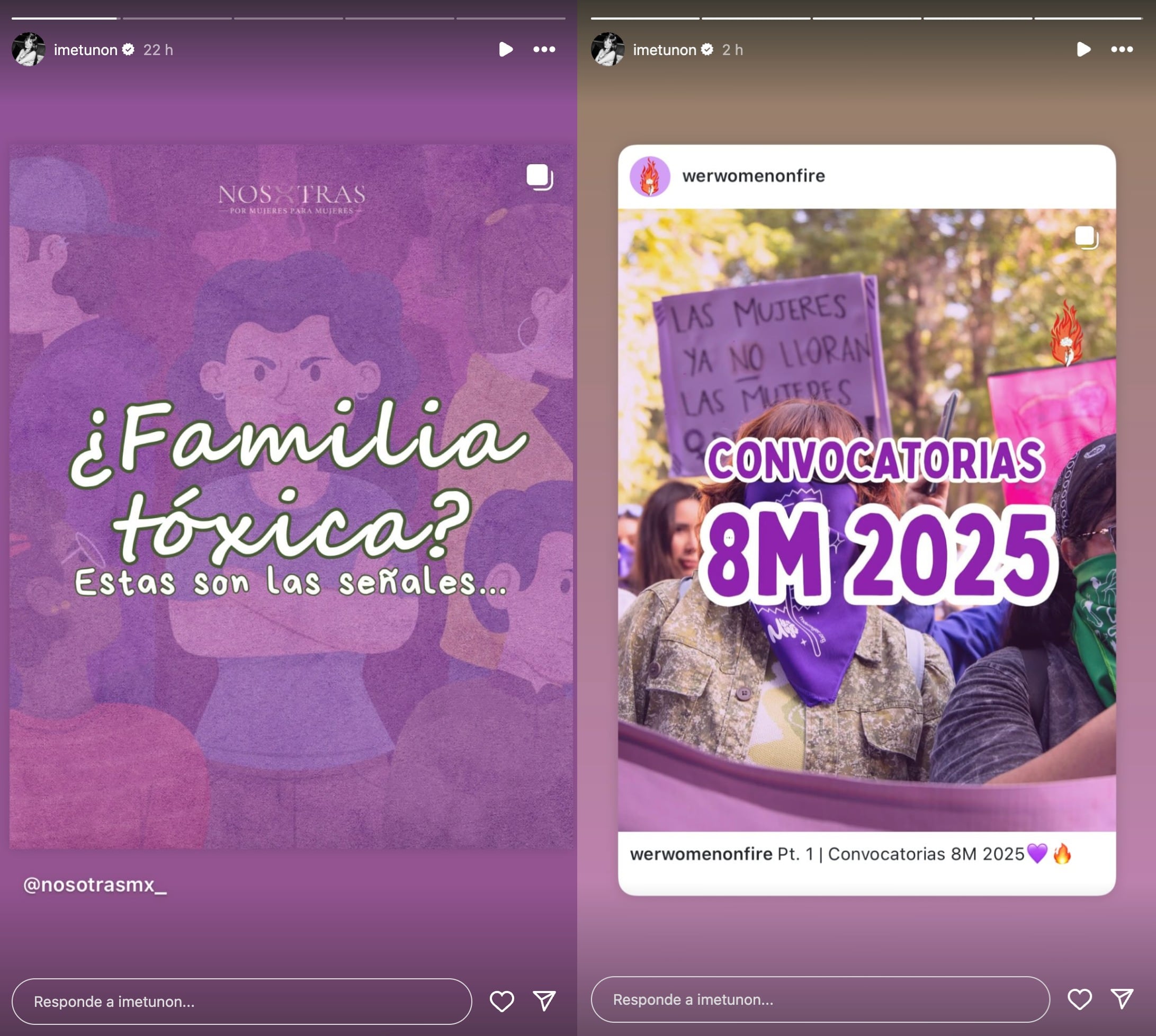 Imelda Garza Tuñón en Instagram