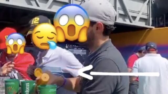 Fans ingresaron al GP México con alcohol en una botella de protector solar