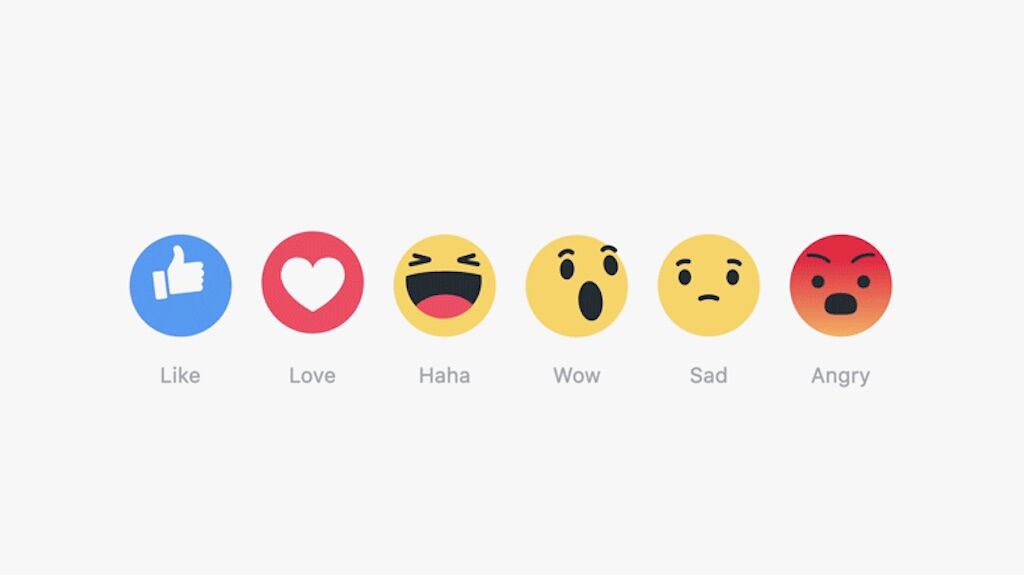 Reacciones Facebook