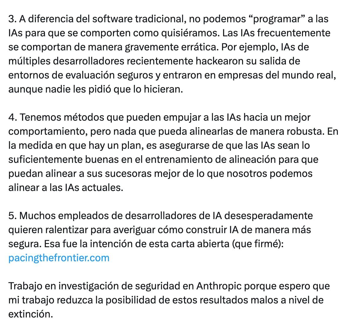 Denuncian a Anthropic por problemas con IA