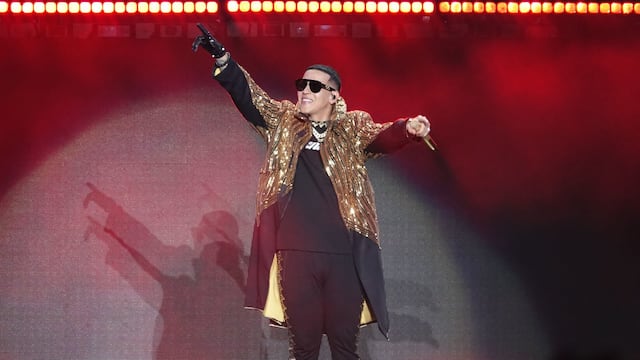 Daddy Yankee en su concierto en el Foro Sol en CDMX.