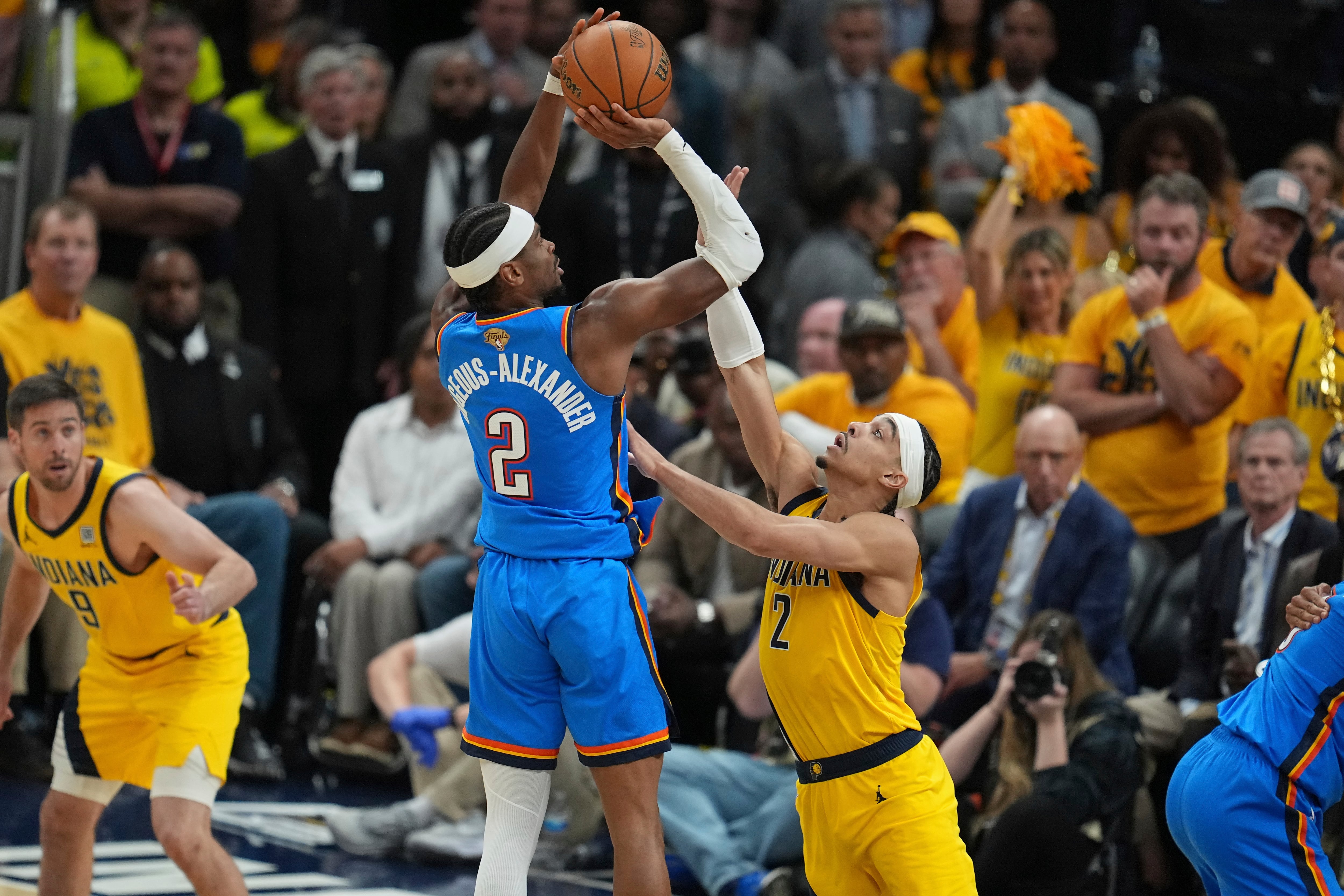 Oklahoma City Thunder vs Indiana Pacers.