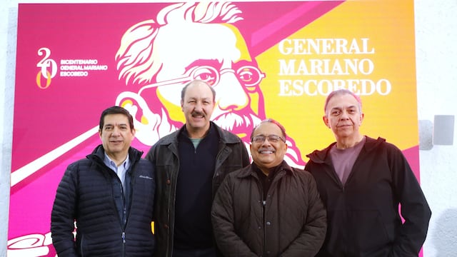 Andrés Mijes presenta obra sobre el legado del General Mariano Escobedo.
