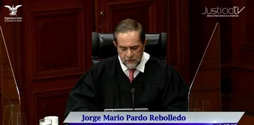 Ministro Jorge Mario Pardo Rebolledo