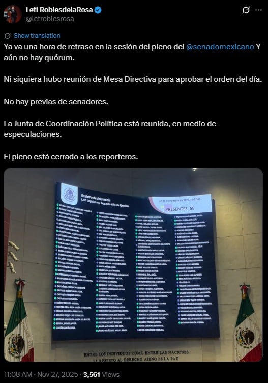 Tensión en el Senado: bloquean acceso a reporteros
