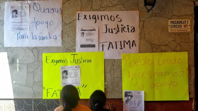 Exigen justicia por feminicidio de Fátima.