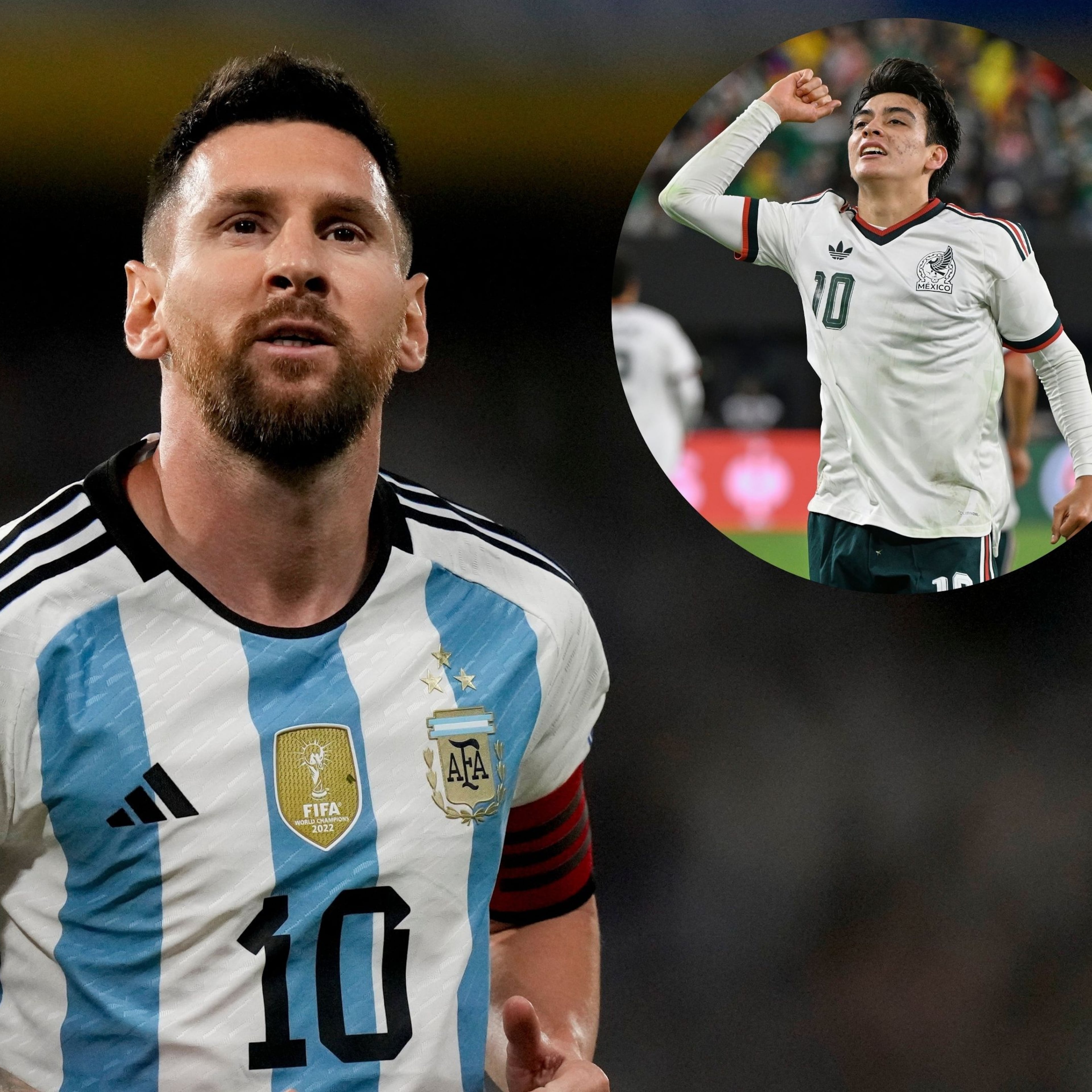 Lionel Messi destaca a Gilberto Mora como una de las futuras estrellas del futbol mundial