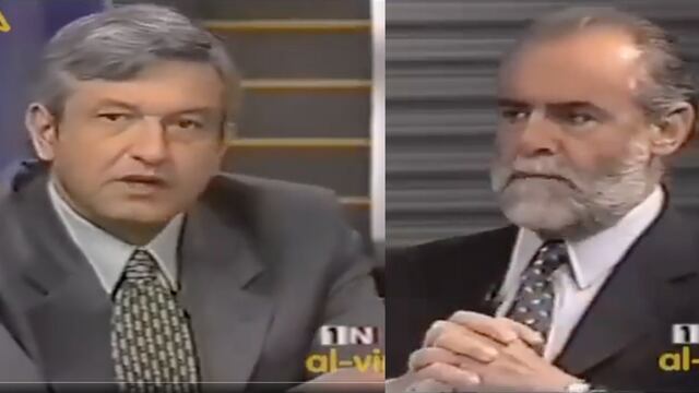 AMLO recuerda polémico debate con Diego Fernández de Cevallos