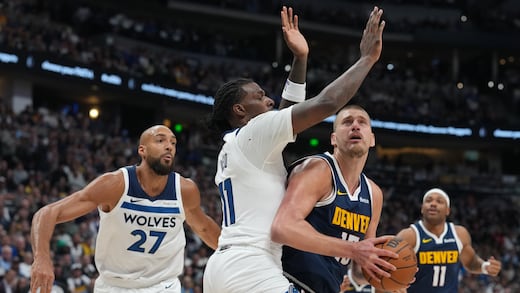 Nuggets vencen a Timberwolves y evitan la eliminación en la NBA