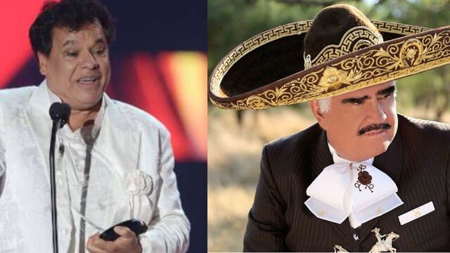 Juan Gabriel y Vicente Fernández