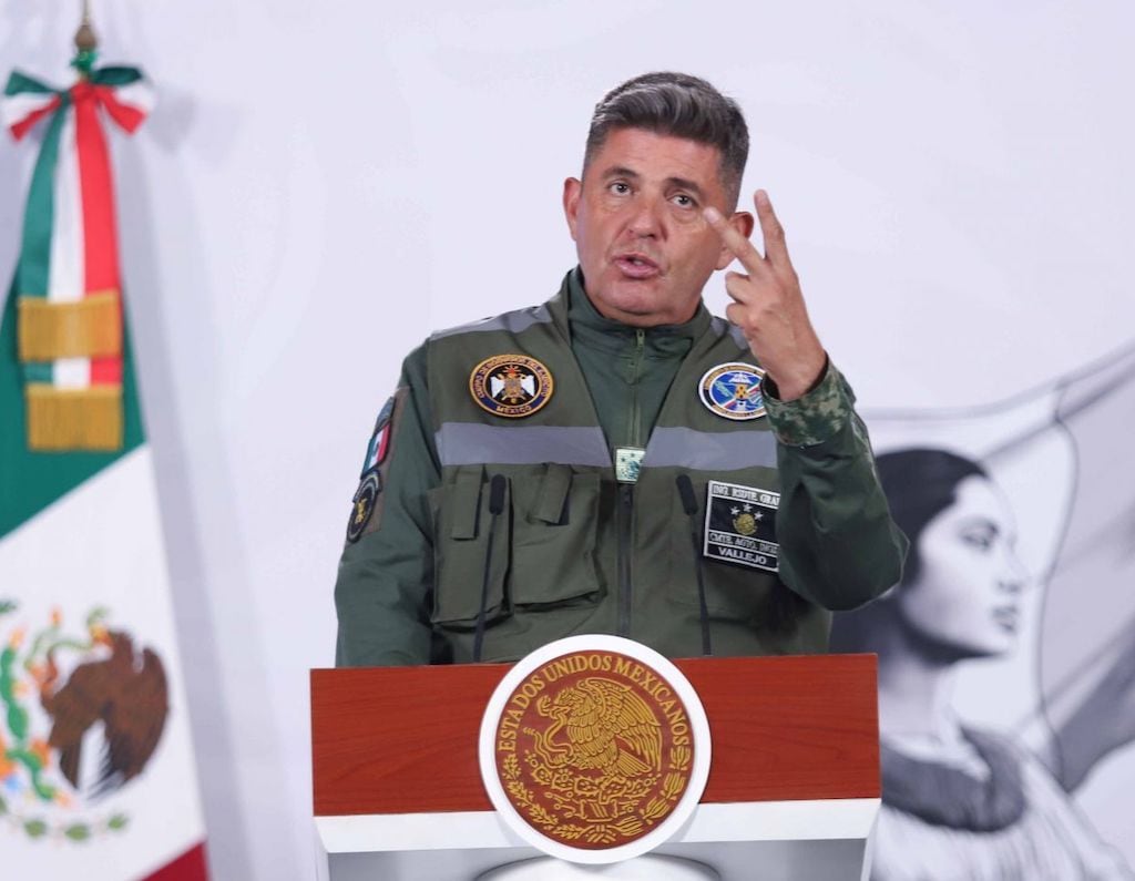 Gustavo Ricardo Vallejo Suárez, comandante del Agrupamiento de Ingenieros Felipe Ángeles