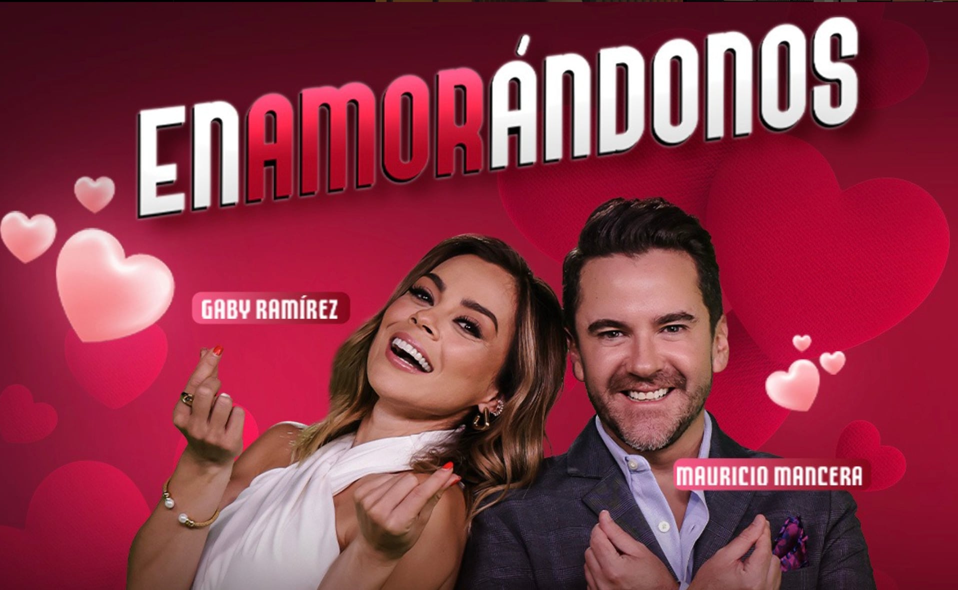 Mauricio Mancera y Gaby Ramírez conducen Enamorándonos
