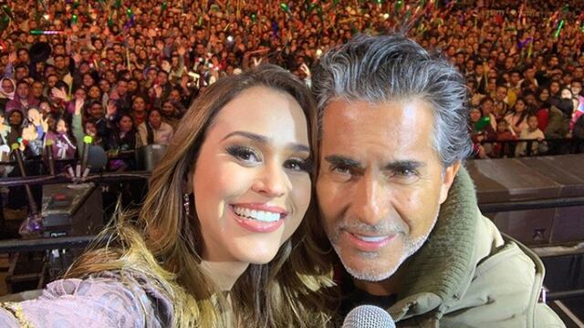 Yanet García y Raúl Araiza
