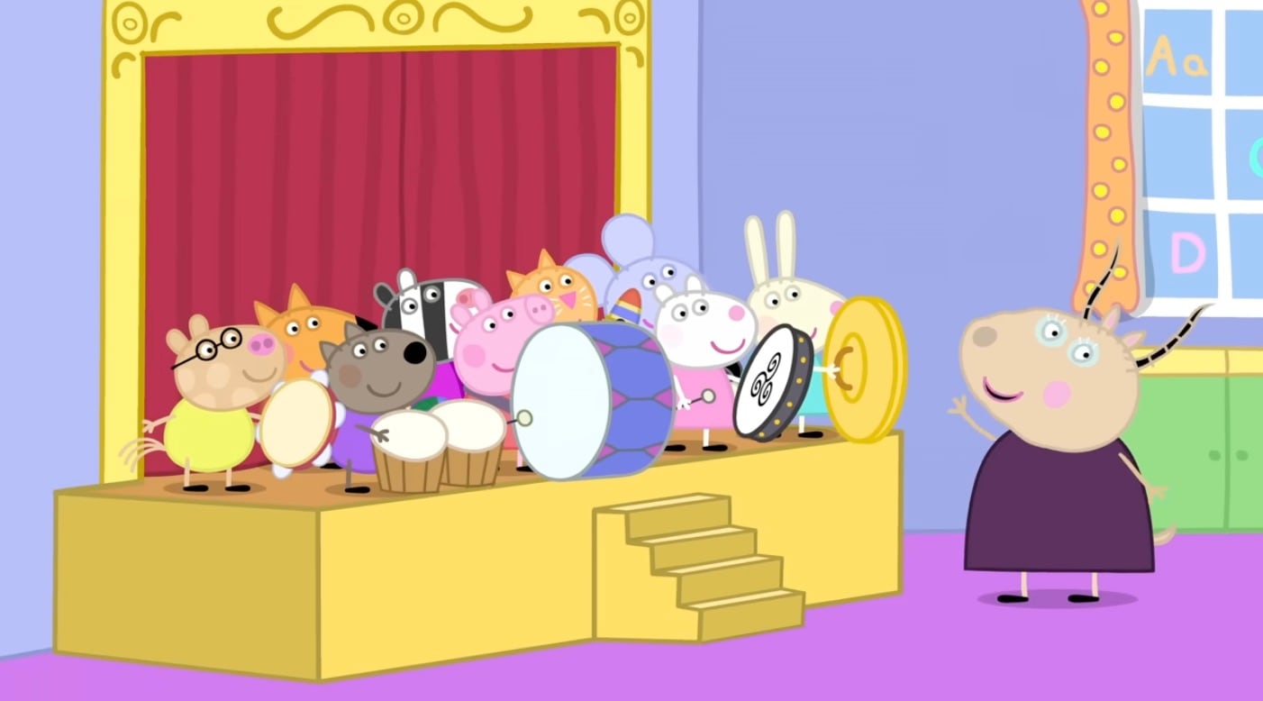Peppa Pig por Día Internacional del Director de Orquesta