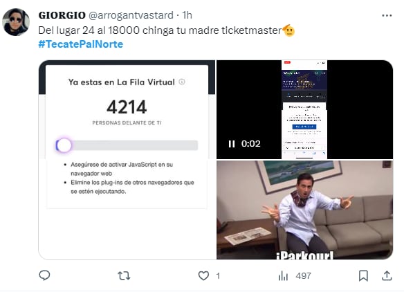 Memes por el precio de los boletos para el Tecate Pal Norte 2024