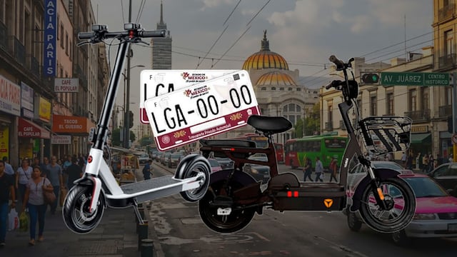 Nueva medida en CDMX: emplacamiento obligatorio para scooters y bicis eléctricas