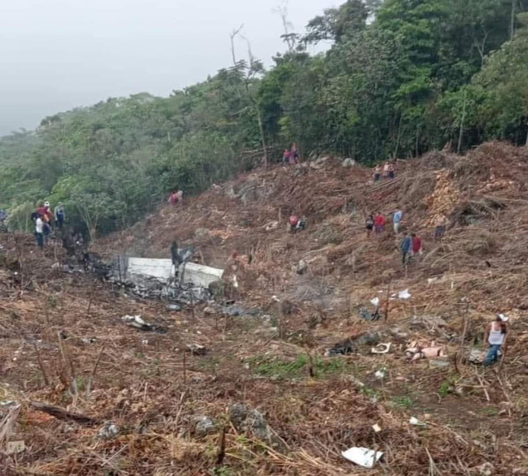 Accidente aéreo que mató a Juan Pablo Montes de Oca y su familia