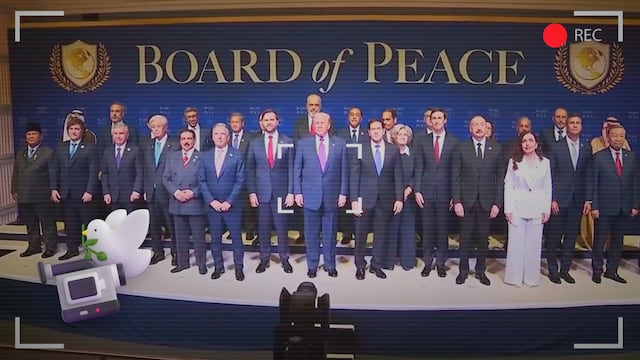 Se toma la primera foto oficial de la Junta de Paz para Gaza de Trump