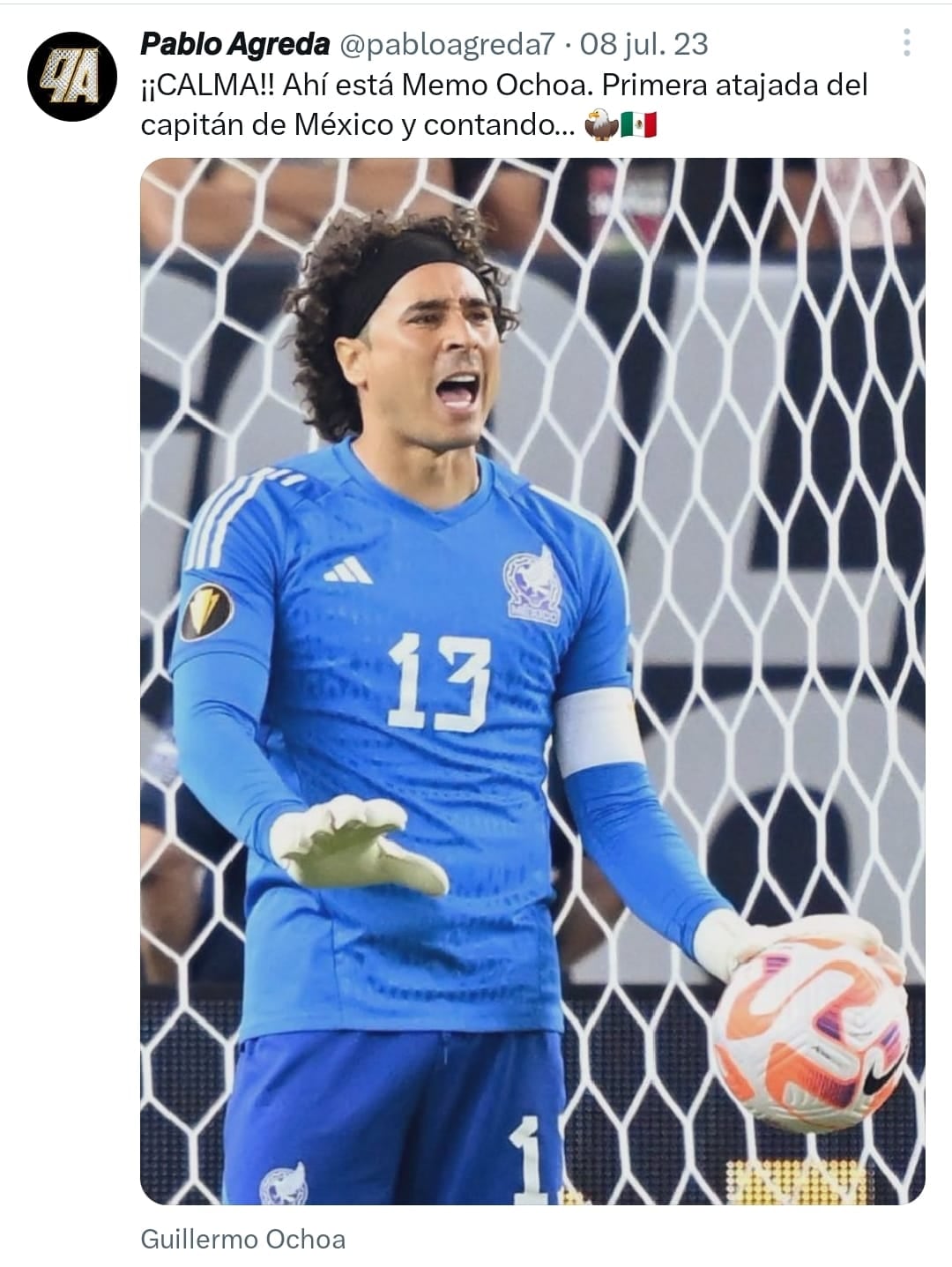 Guillermo Ochoa meme