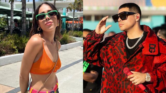 Danna Paola y Eduin Caz.