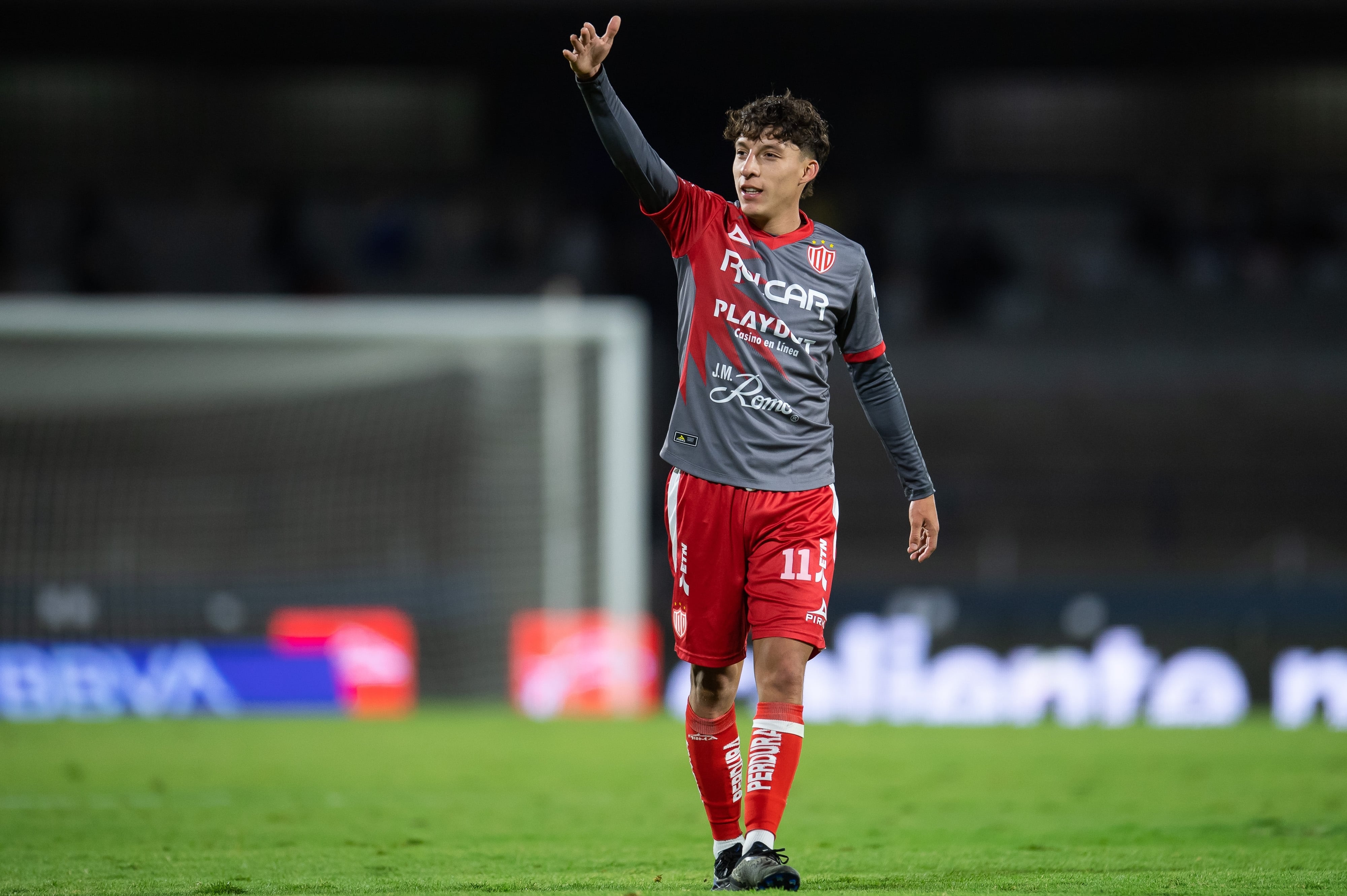 Heriberto Jurado con Necaxa.