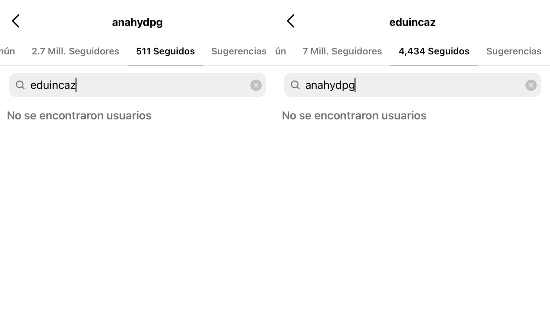 Eduin Caz y Anahí dejaron de seguirse en Instagram