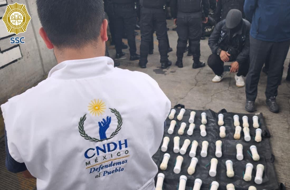 SSC decomisa 59 explosivos en autobuses que iban a protesta de la CNTE