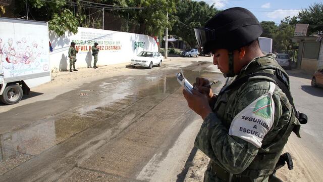 Militares en las calles