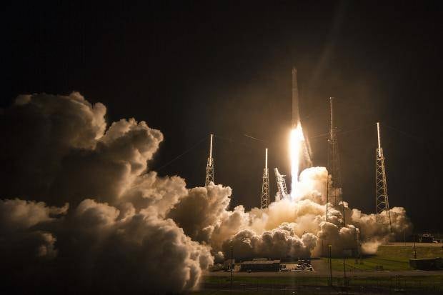 Lanzamiento del 'Falcon 9'.