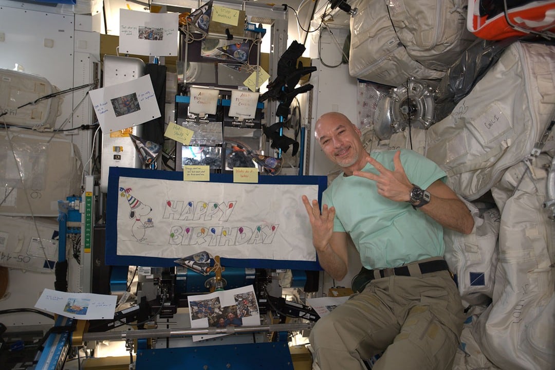 Luca Parmitano, astronauta italiano, miembro de la tripulación Artemis III