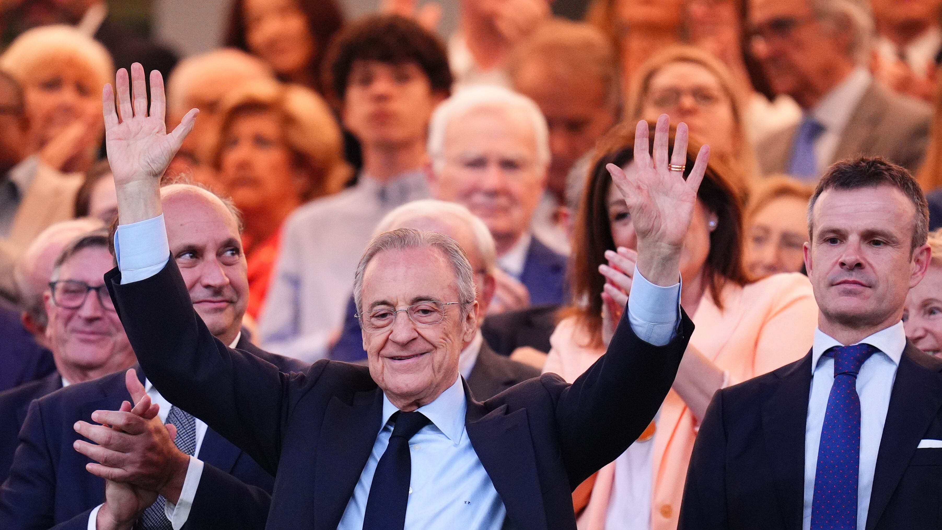 Florentino Pérez asegura su continuidad en el Real Madrid hasta 2030
