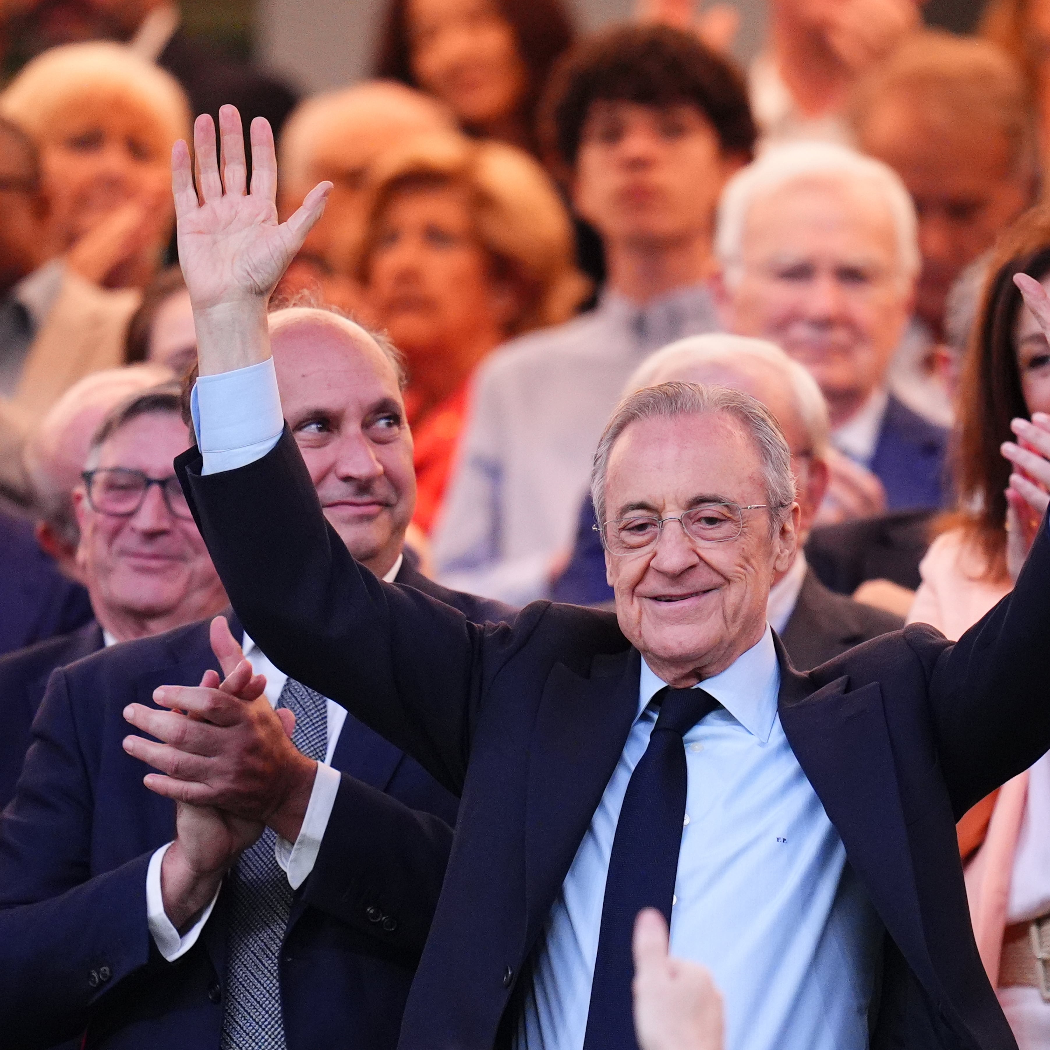 Florentino Pérez asegura su continuidad en el Real Madrid hasta 2030