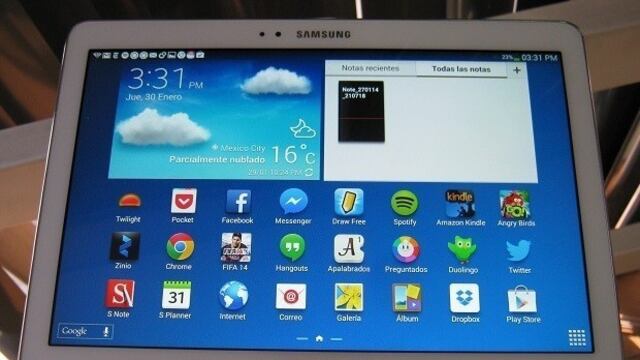 Reseña: Galaxy Note 10.1 2014 Edition