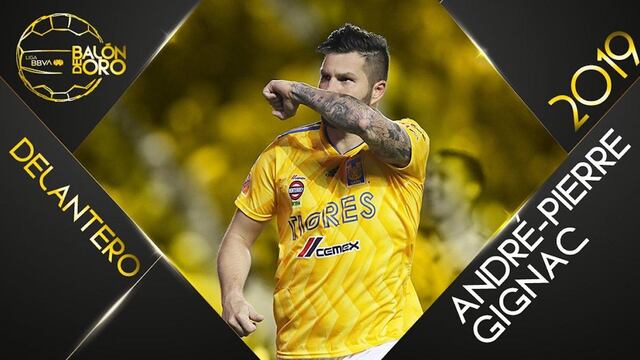 Gignac se impuso a Funes Mori como mejor delantero del año