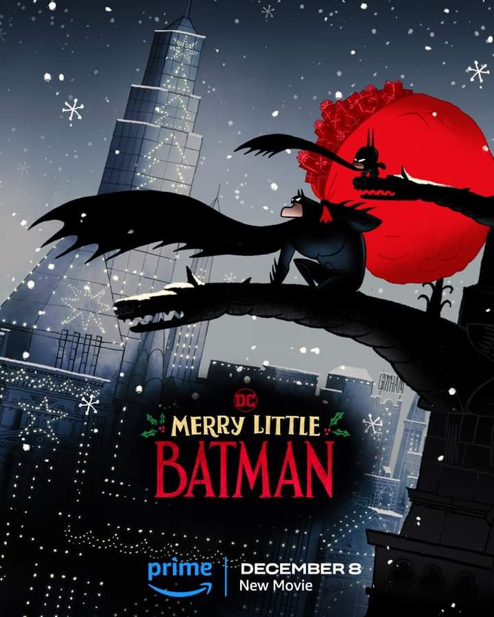 Merry Little Batman es la nueva película animada de Batman que se estrenará en Amazon Prime Video