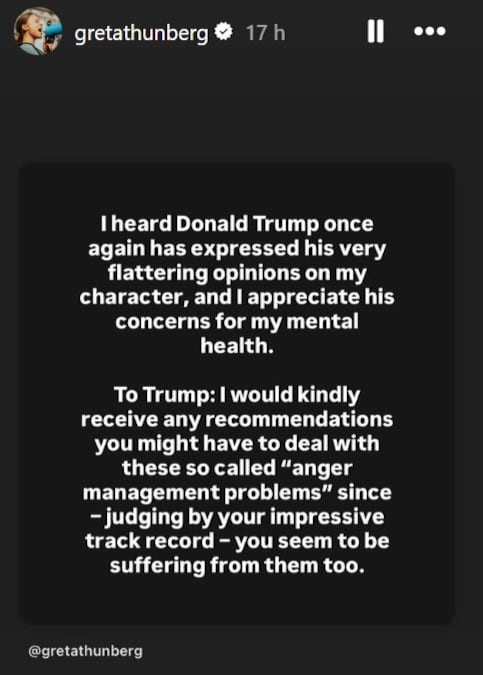 Greta Thunberg vs Donald Trump