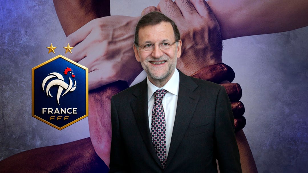 Mariano Rajoy es acusado de racismo por comentarios sobre la Selección de Francia