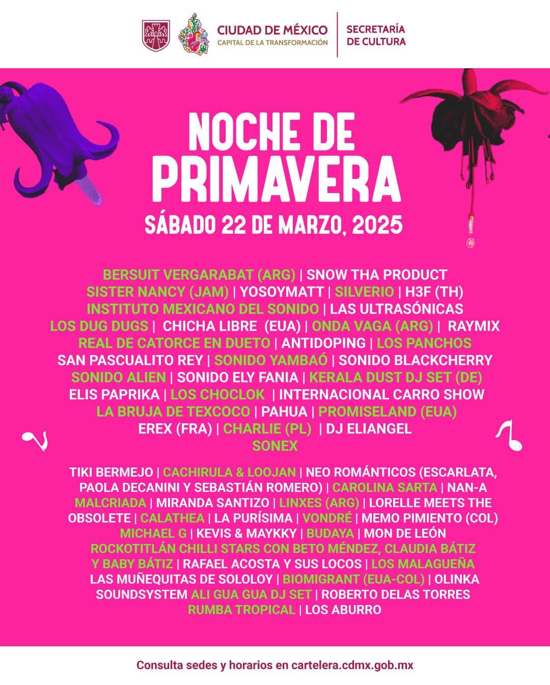 Noches de Primavera CDMX