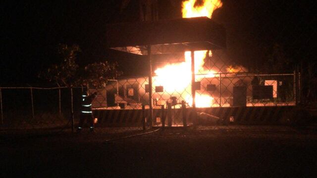 Explosión en estación de Gas en Veracruz