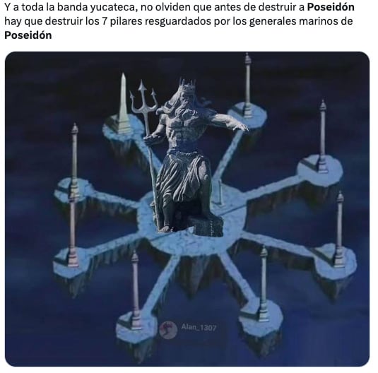 El huracán Beryl desata los memes de Poseidón vs Chaac