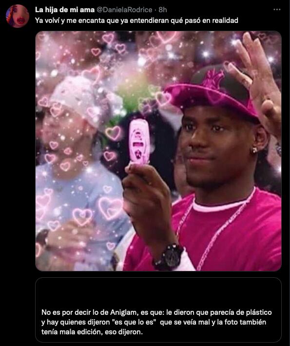 Daniela Rodrice responde a críticas sobre su físico.