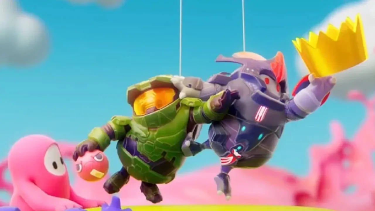 Master Chief en Fall Guys