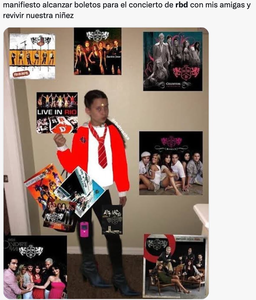 Los memes de la gira de RBD 2023 inundan las redes