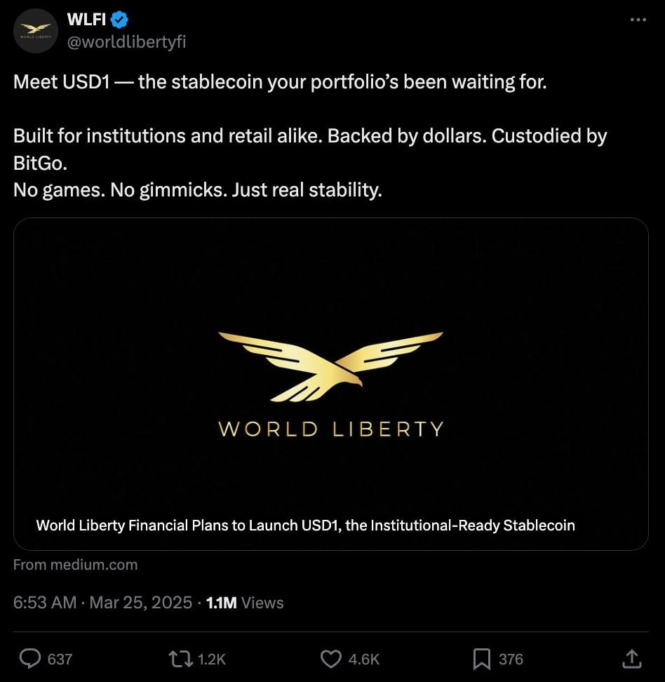 Criptomoneda de Donald Trump.