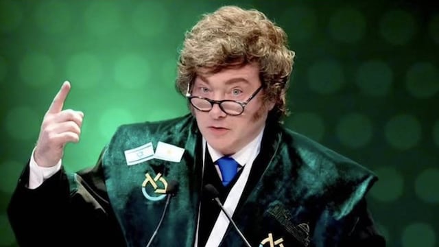 Javier Milei recibe medalla de Israel