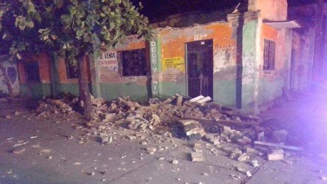 Daños por el sismo del pasado 4 de enero en Oaxaca