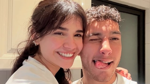 Alana Flores y Sebastián Cáceres