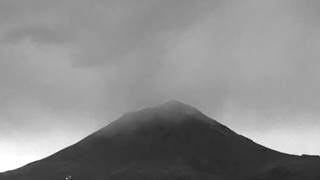 Volcán Popocatépetl el 11 de diciembre