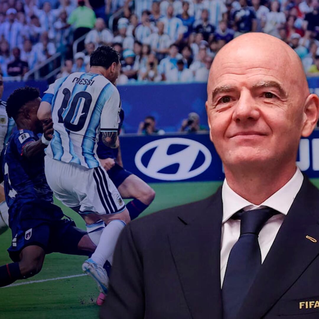 La reacción de Gianni Infantino durante el Argentina-Cabo Verde no pasó desapercibida