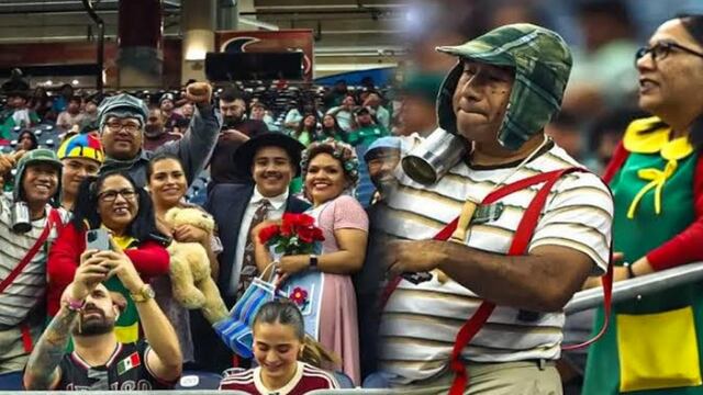 Afición mexicana en partidos de la Selección Nacional. Foto: Ginés Sánchez